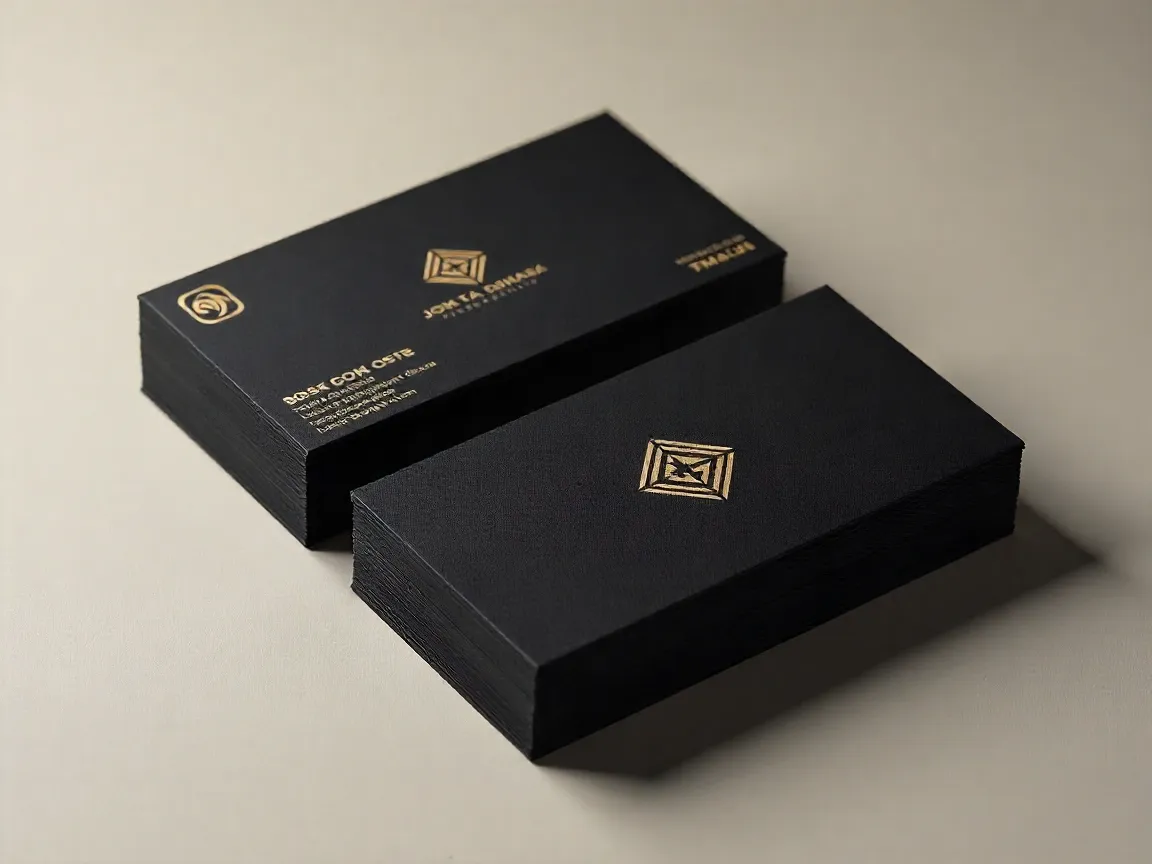 Bold contemporary business card design